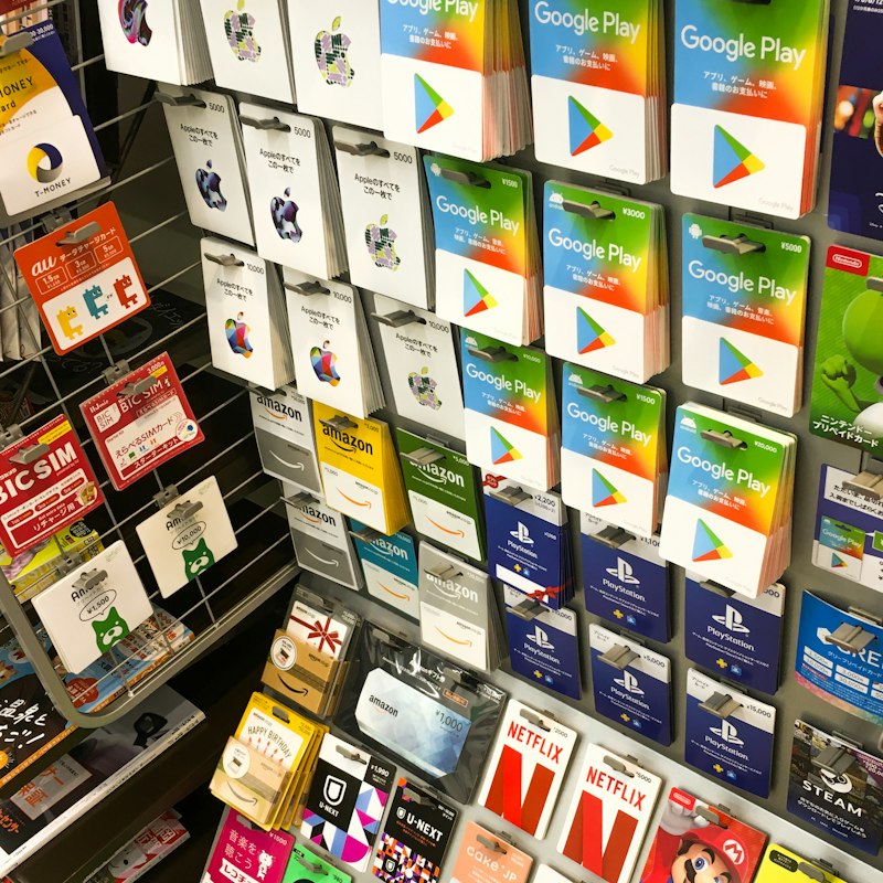 Digital Vouchers & Gift Cards