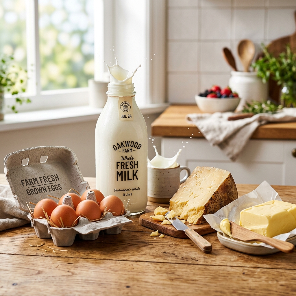 Fresh Dairy, Eggs & Tofu