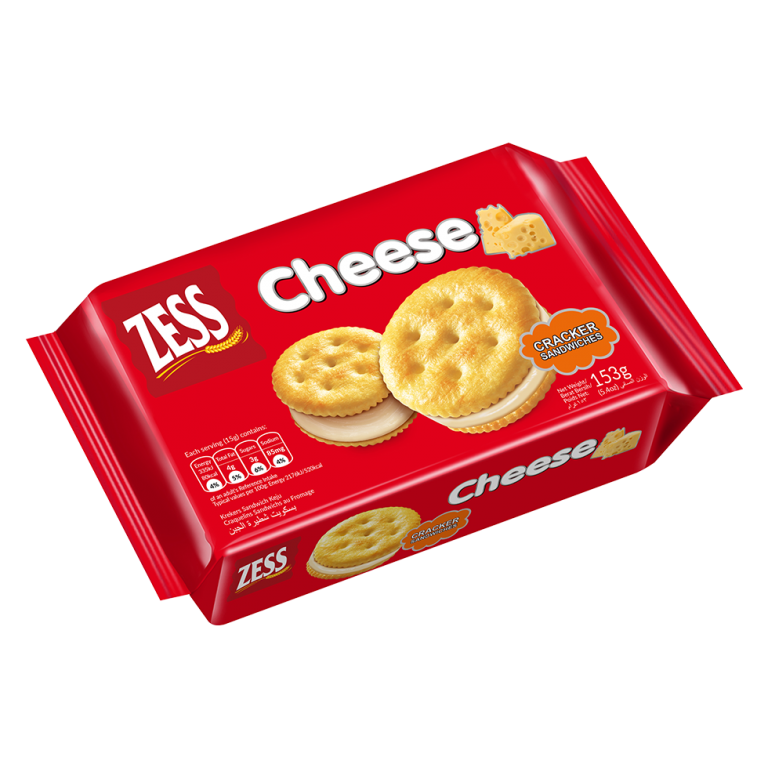 Zess Cheese Cracker sandwiches 153gm