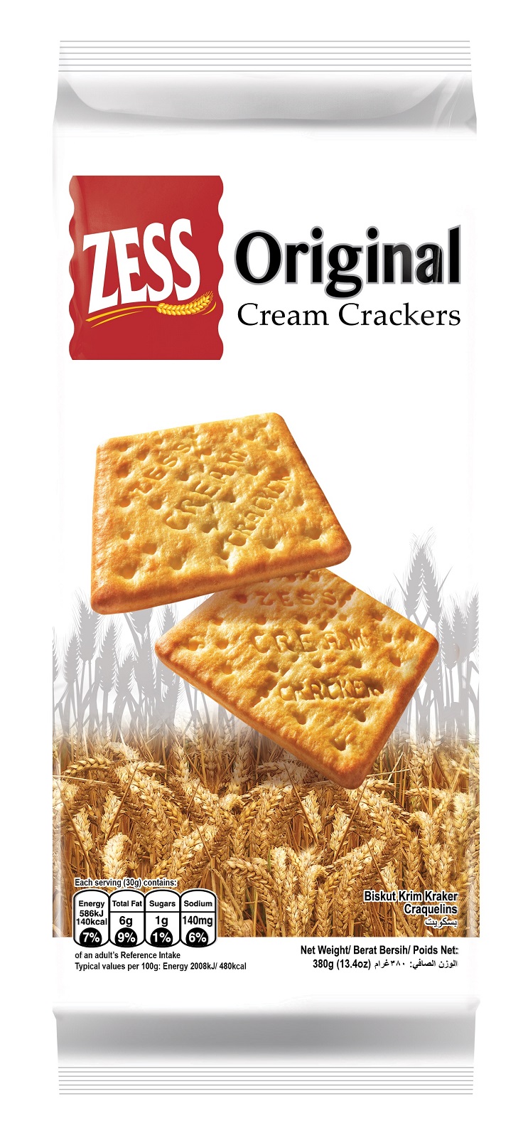 Zess Original Cream Crackers 165g