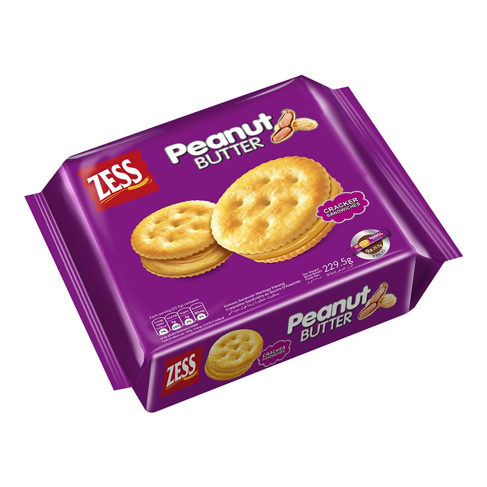 Zess Peanut Butter Cracker sandwiches 229.5gm