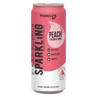 Pokka Sparkling Water Peach