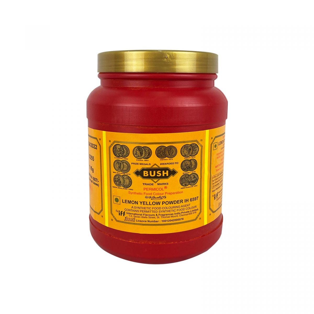 Bush Food Colouring - Lemon Yellow (1Kg)