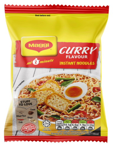 Maggi Curry Flavour Instant Noodles