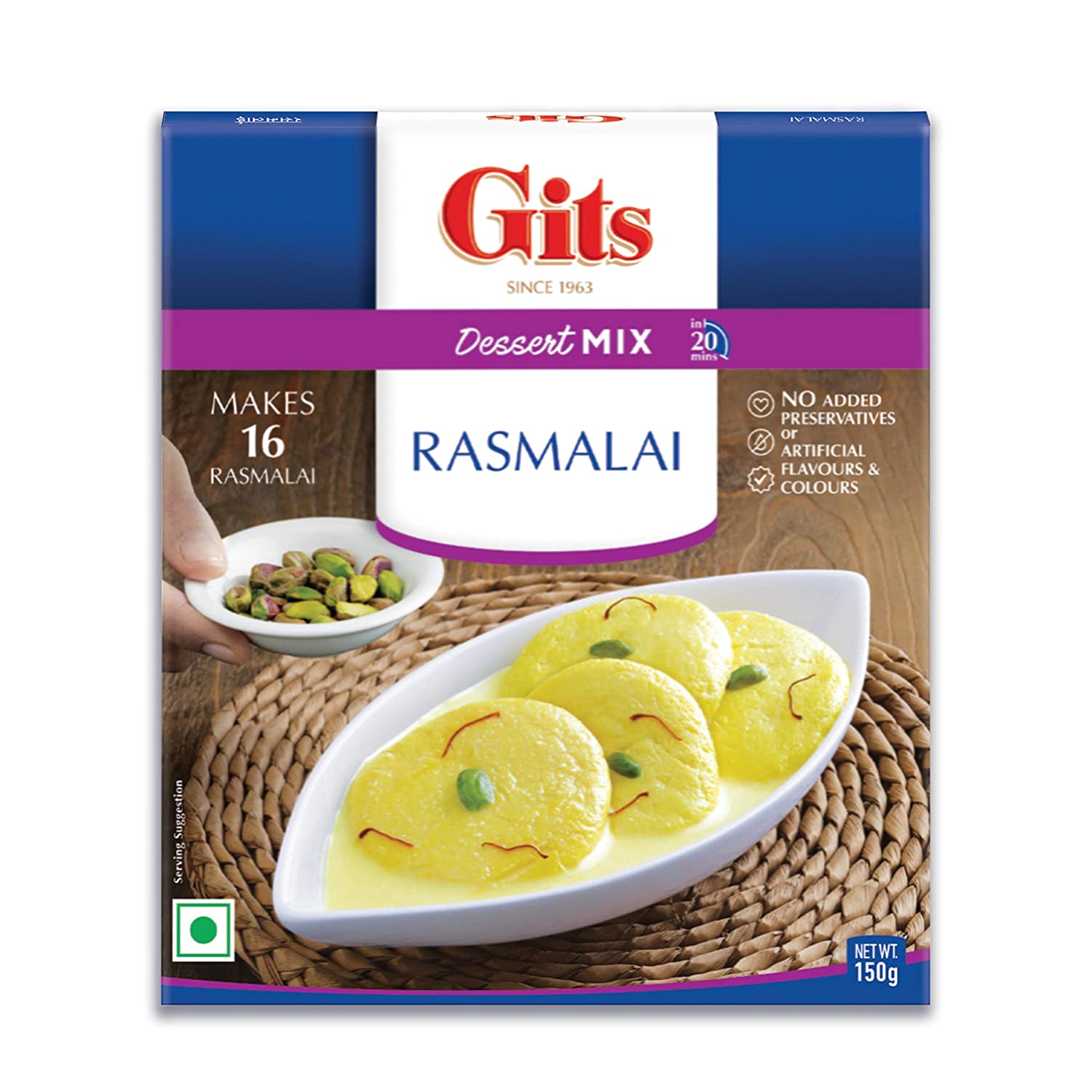 Gits Rasmalai (150gm)