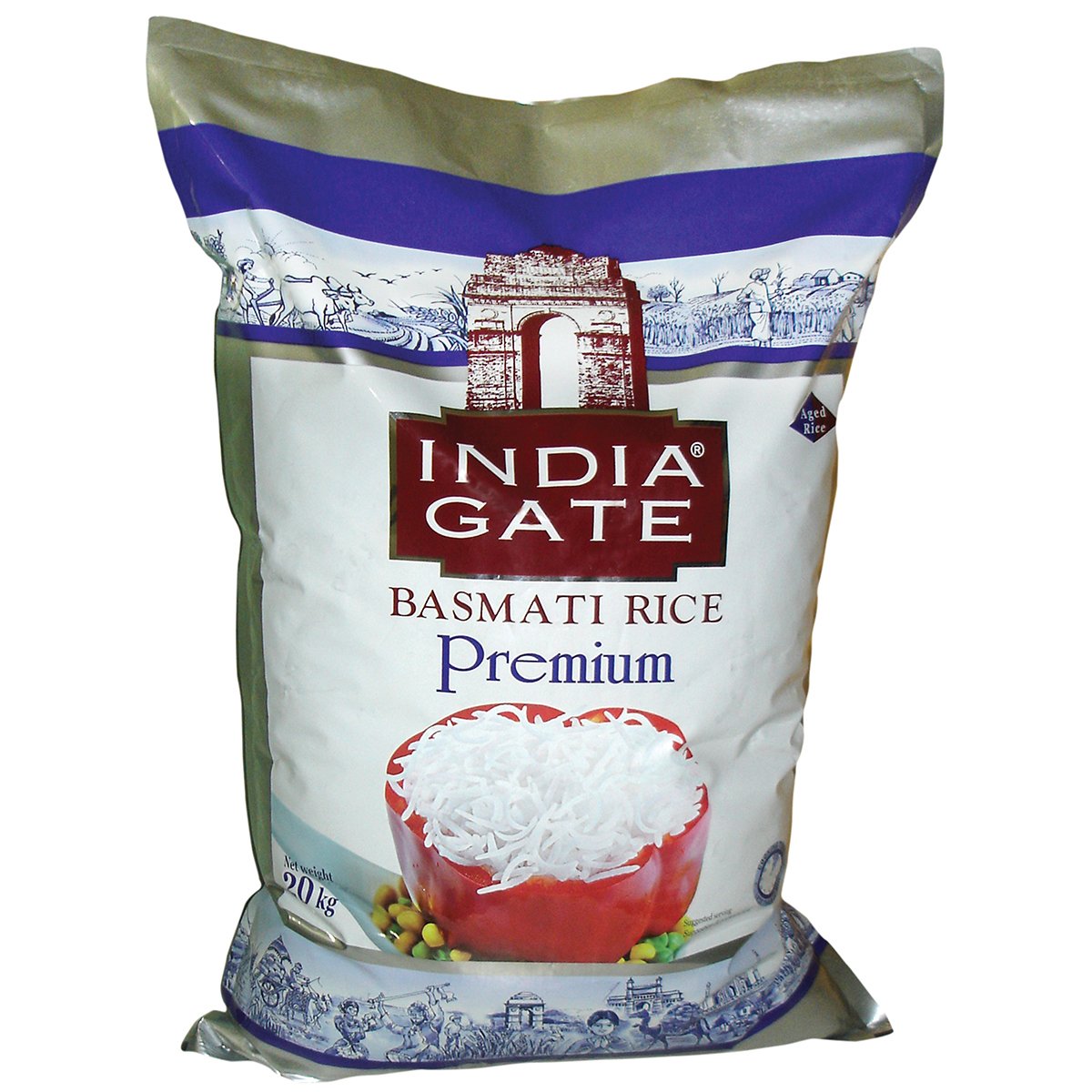 India Gate Premium Basmati Rice 20Kg