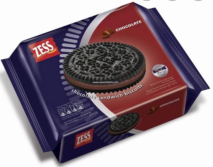 Zess Chocolate Sandwich Biscuits 264.6gm