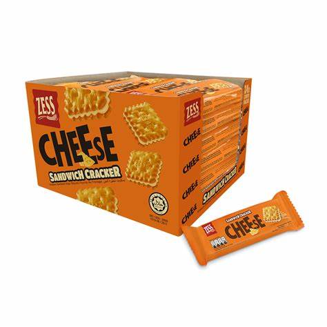 Zess Cheese Sandwich Cracker 1296gm