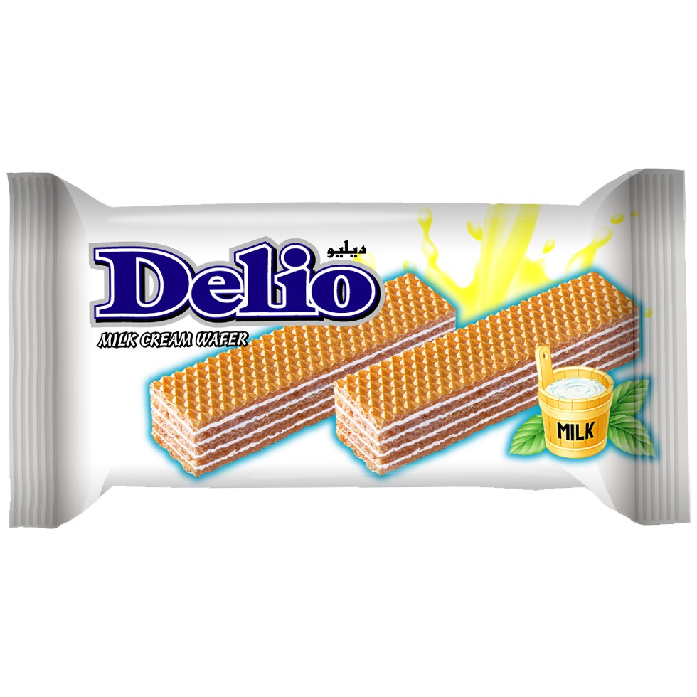 Delio Milk Cream Wafer 16gm * 24