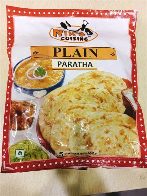 Plain Paratha (400gm) 5 paratha's