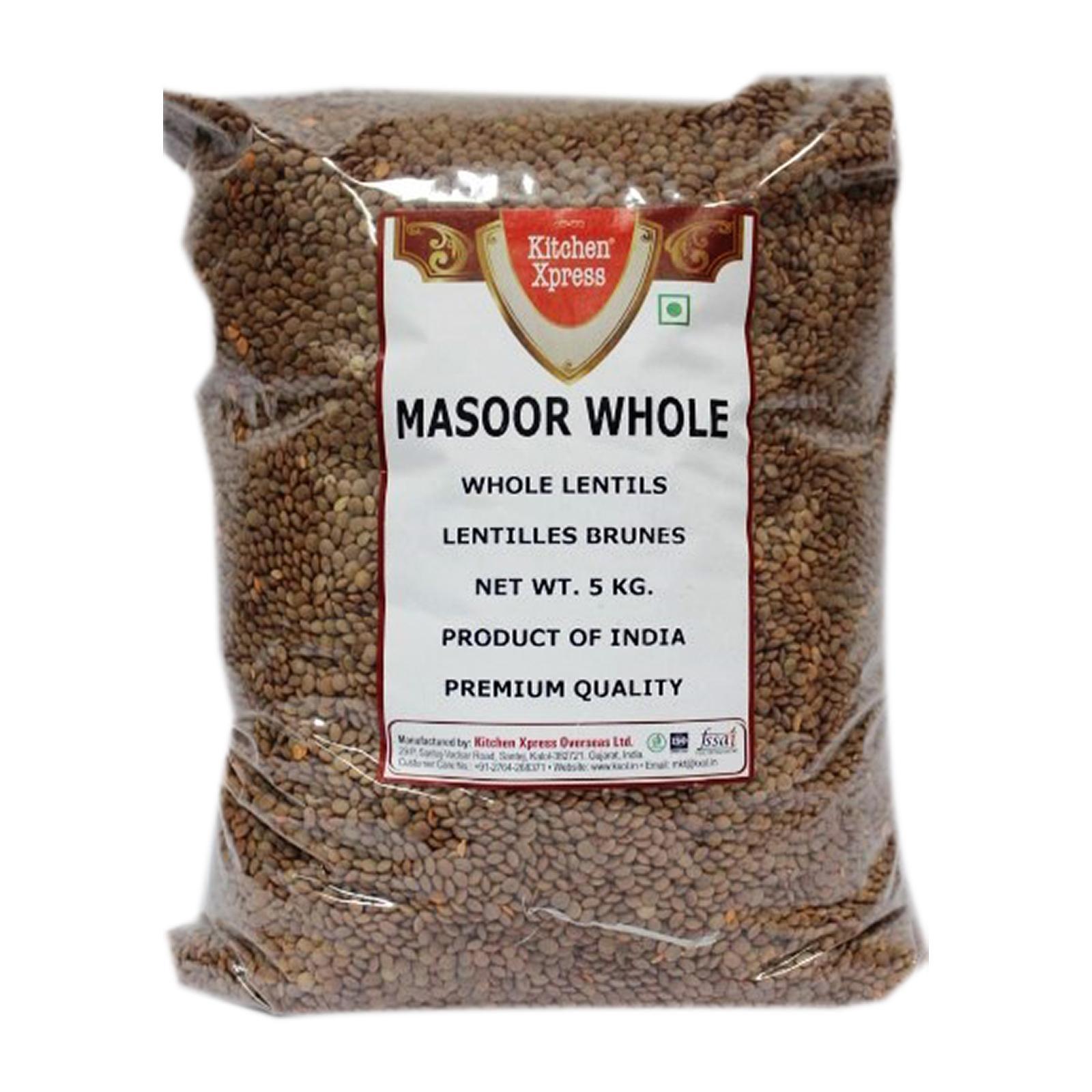 Kitchen Xpress Masoor Whole (5Kg)