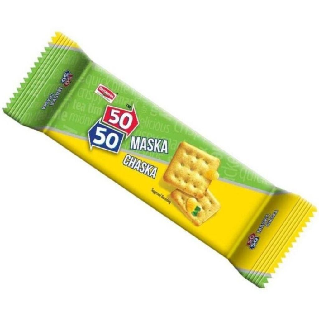 Britannia 50 50 Maska Chaska Biscuits