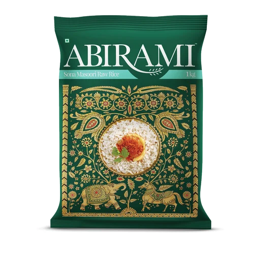 Abirami Sona Masoori Raw Rice 1Kg