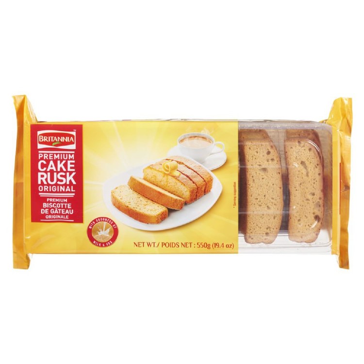 Britannia Cake Rusk 550gm