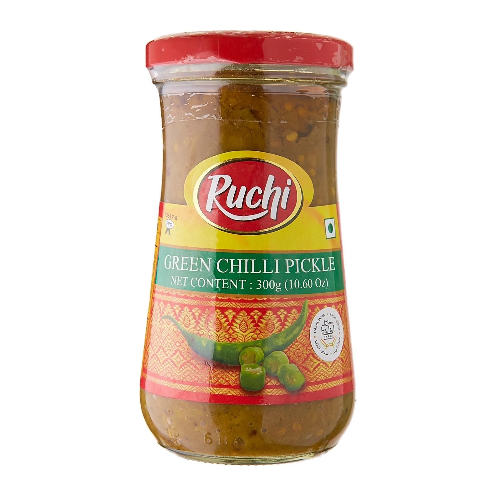 Ruchi Green Chilli Pickle 300gm