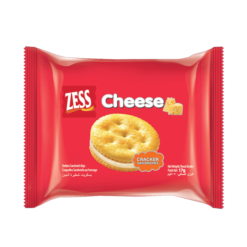 Zess Cheese Cracker Sandwiches 17gm