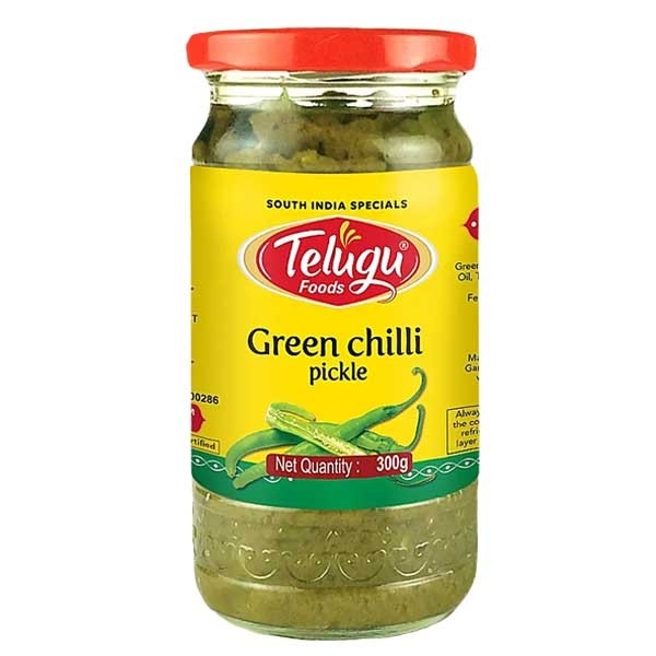 Green Chilli Pickle (300gm)