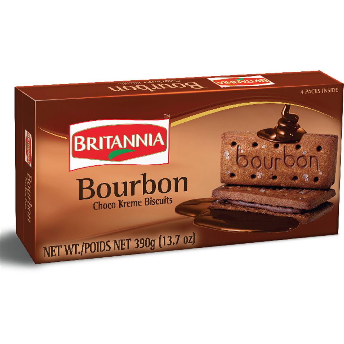 Britannia Treat Bourbon Biscuits 390gm