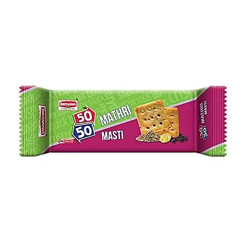 Britannia 50 50 Mathri Masti Biscuits