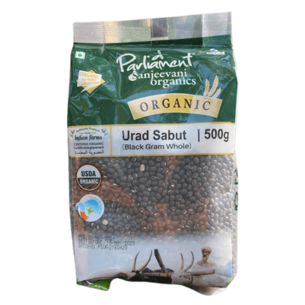 Organic Urid Sabut Dal 1Kg