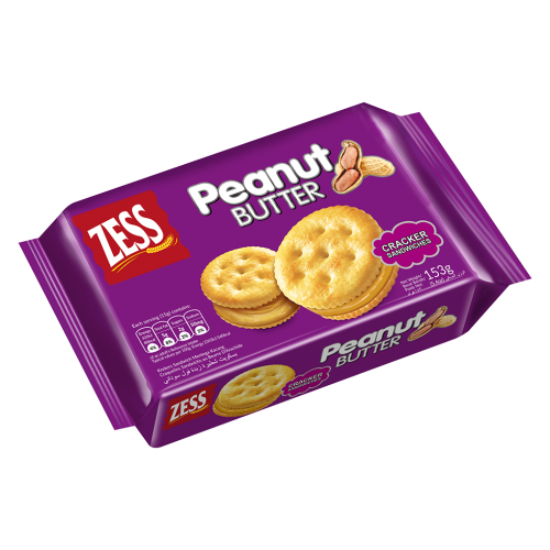 Zess Peanut Butter Cracker sandwiches 153gm