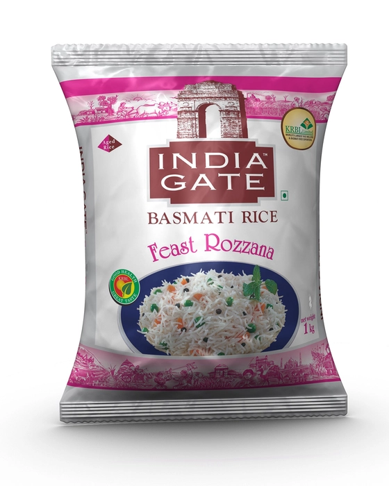 India Gate Feast Rozana Basmati Rice 1Kg