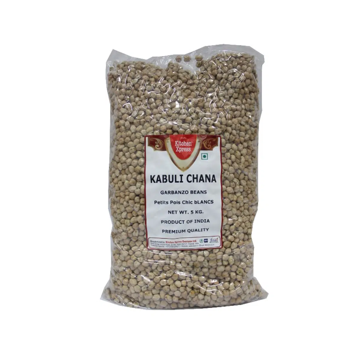 Kitchen Xpress Kabuli Chana (5Kg)