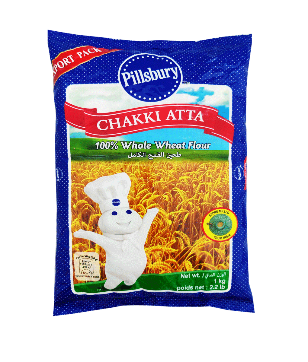 Pillsbury Chakki Atta Whole Wheat Flour (1Kg)