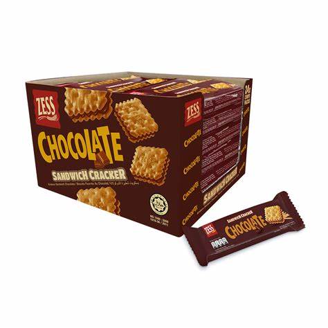 Zess Chocolate Sandwich Cracker 1296gm