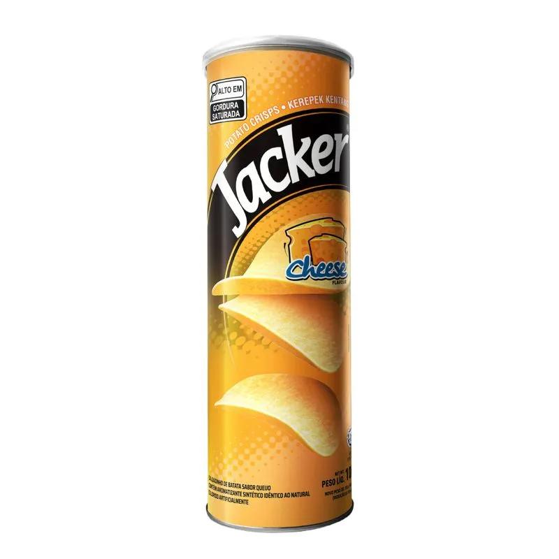 Jacker Potato Crisps (Cheese)100gm