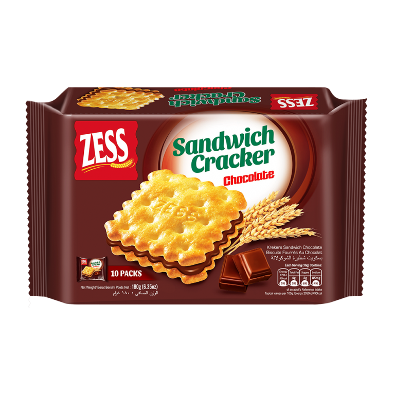 Zess Chocolate Sandwich Cracker 90gm