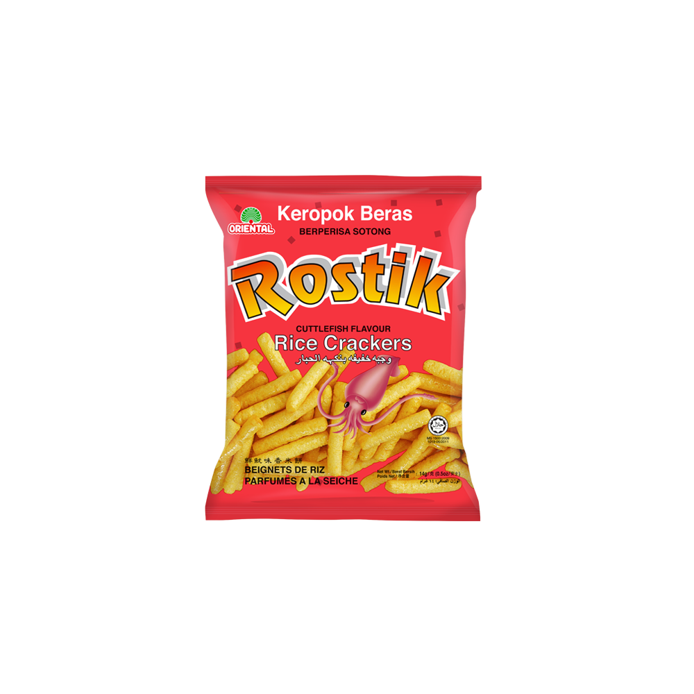 Oriental Rostik Cuttle Fish Flavour (14gm)