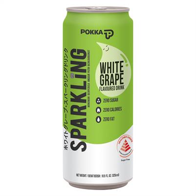 Sparkling Flavoured Drink White Grape