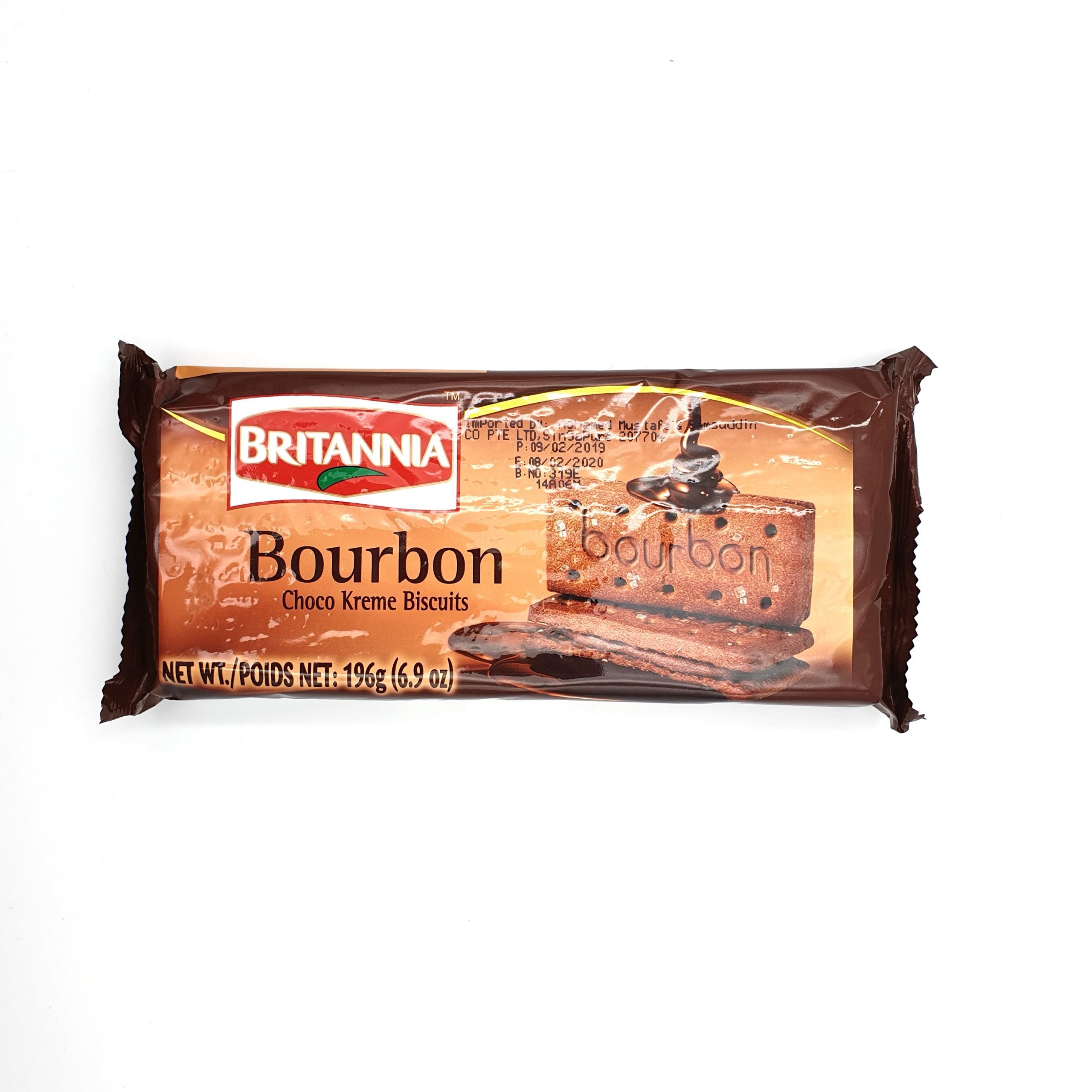 Britannia Treat Bourbon Biscuits 196gm