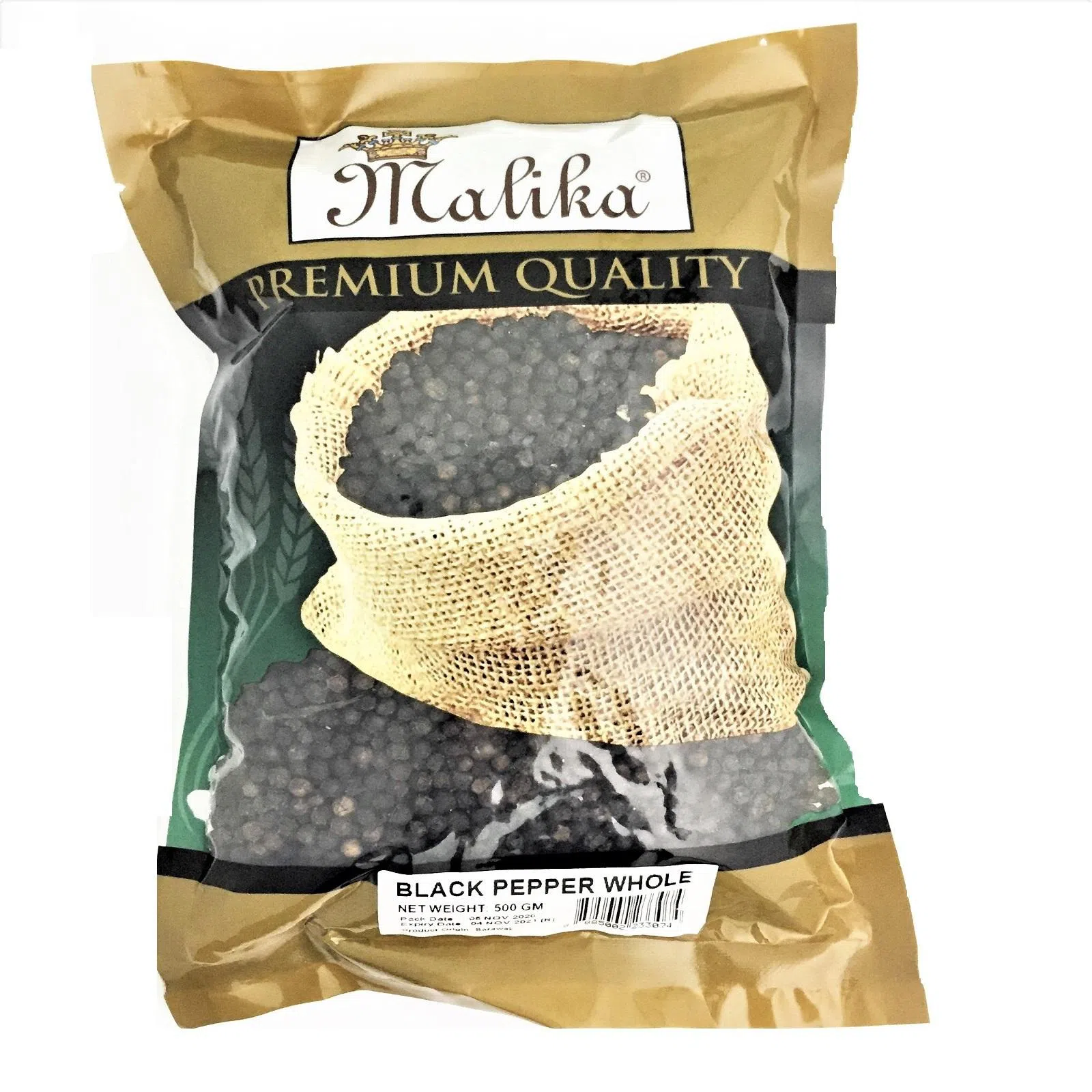 Black Pepper Whole (500gm)