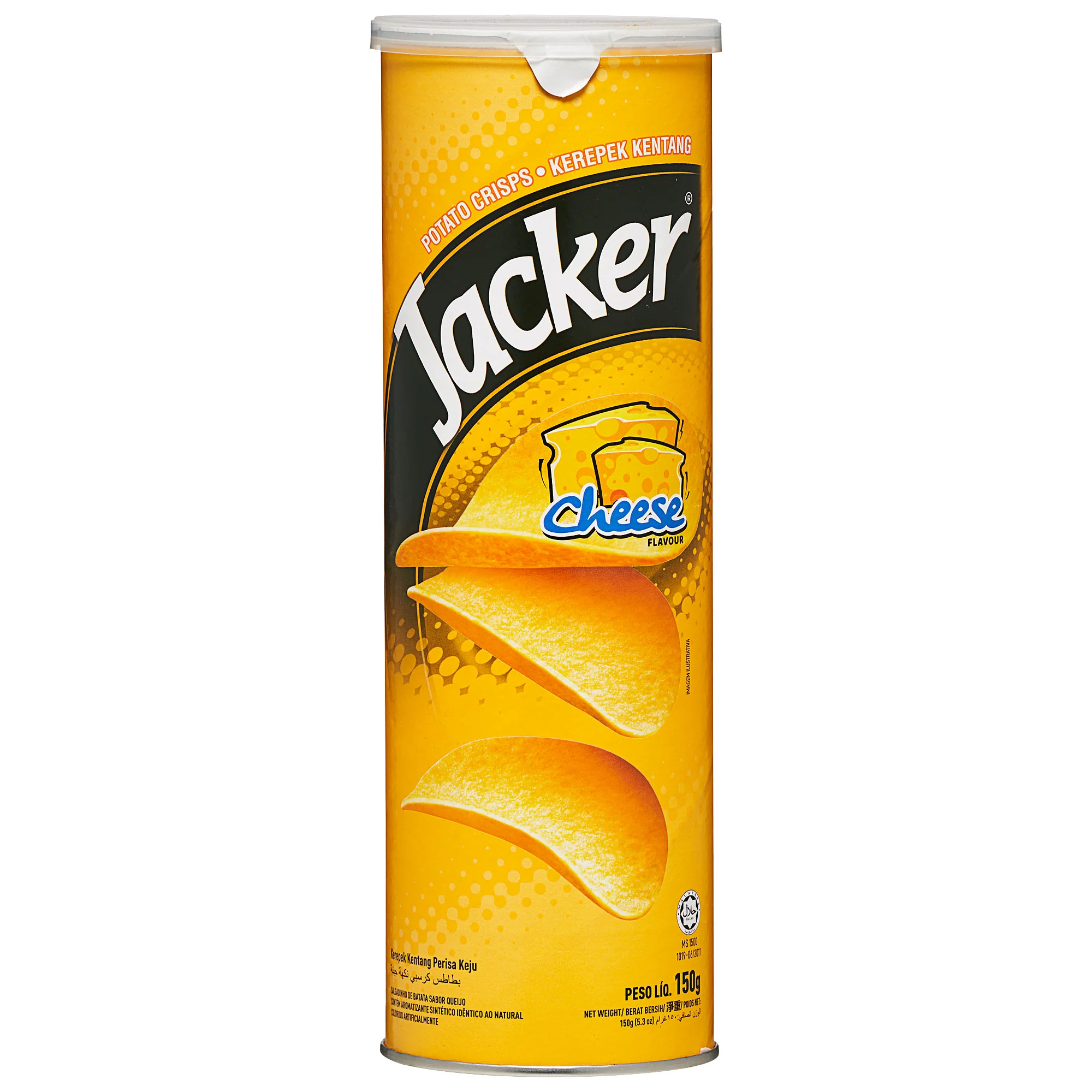 Jacker Potato Crisps (Cheese)150gm