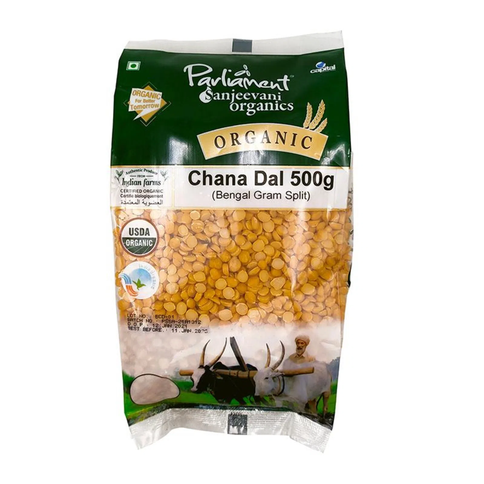 Organic Channa Dal 1Kg