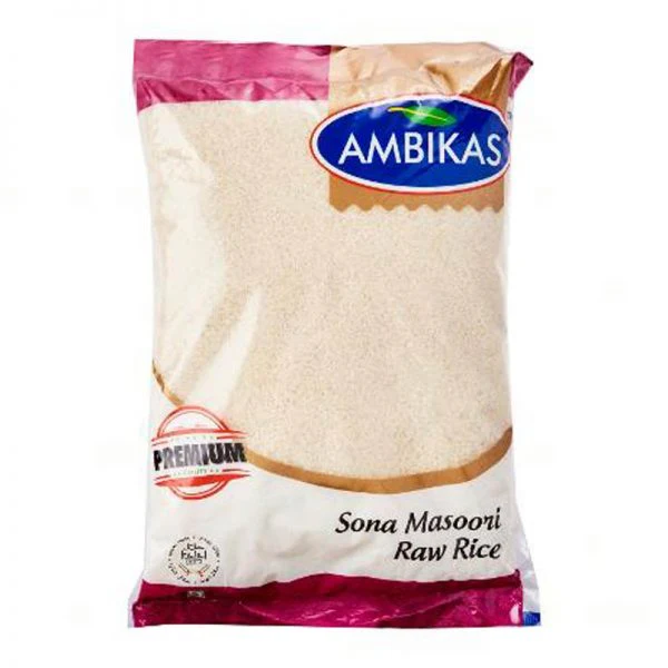 Ambikas Sona Masoori Raw Rice 5Kg