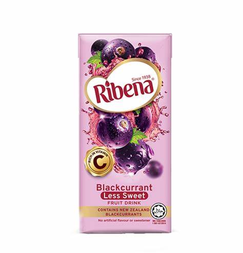 Ribena Blackcurrant Less Sweet Fruit Drink