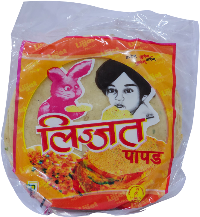 Lijjat Garlic Papad (200gm)